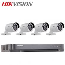 HIKVISION 4-ch Full HD 1080p 2MP Analog Bullet Package